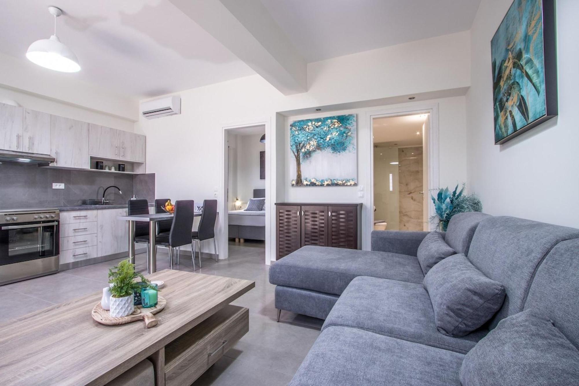 Luxury Katsoulakis Apartments In Countryside Alikianos Exterior foto